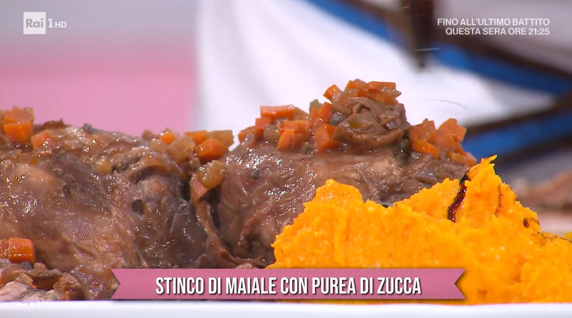 stinco di maiale con purea di zucca di Daniele Persegani