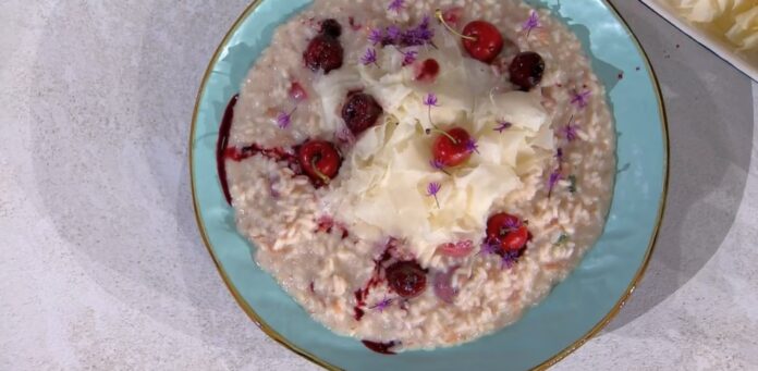 “É sempre mezzogiorno”: risotto alle ciliegie di Sergio Barzetti